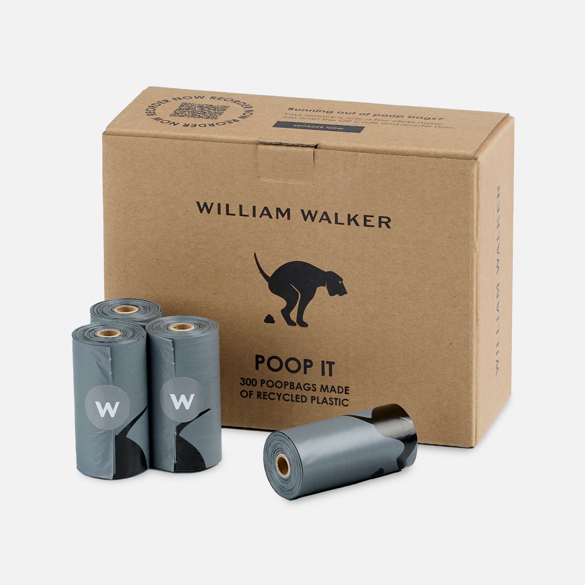 William Walker POOP IT - 300 Kotbeutel (20 Rollen)