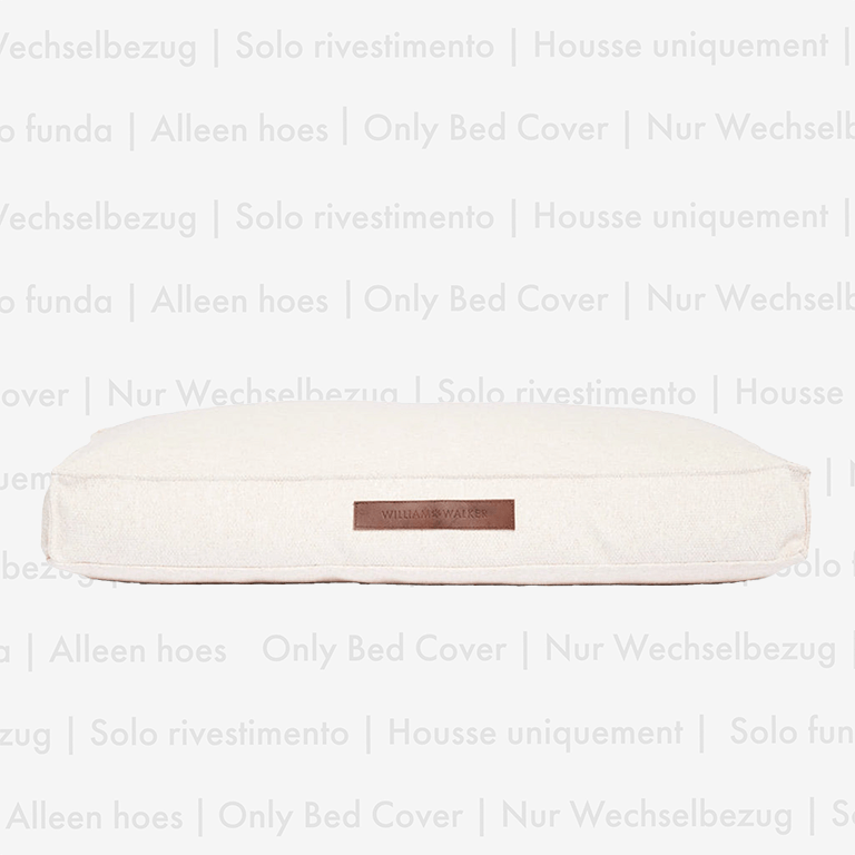 Housse interchangeable pour coussin orthopédique pour chien Chill Off-White