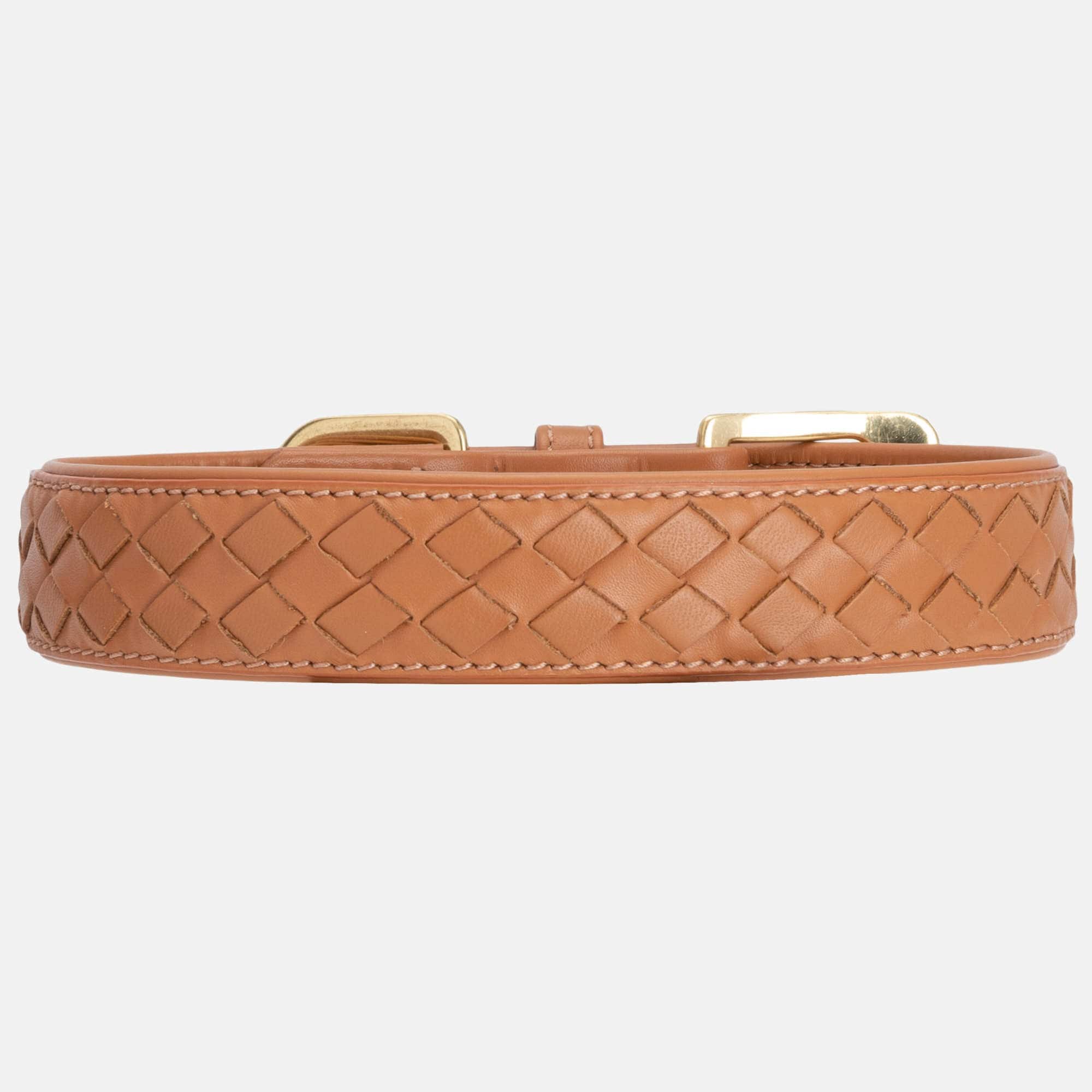 William Walker Leder Hundehalsband Prestige Caramel